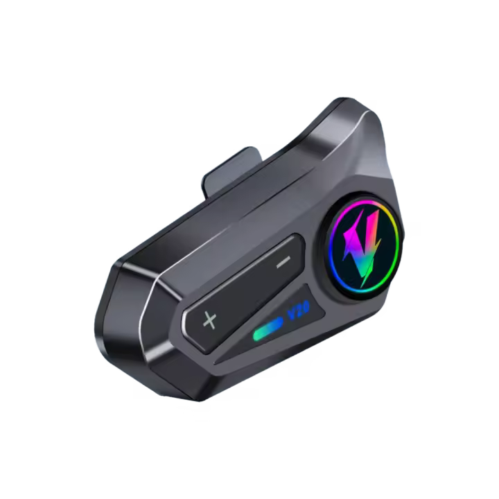 Cascos with Bluetooth 5,3, Manos libres, Kit de teléfono para motorceta, resistentes al agua, reproductor de Música MP3, altavoz para Moto - 1