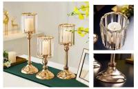 Vela Romántica para Cena Decoración de Boda Moderna Arte de Ornamentos para el Hogar - details 1