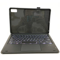 Funda de teclado Bluetooth para Lenovo Tab M10 5G 10.61 pulgadas 2023 con retroiluminación de pad de toque Material de cuero sintético compatible con la marca Lenovo Estilo plegable - details 0