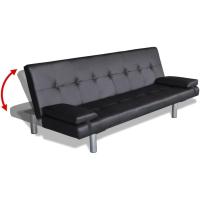 Cojines de madera, cuero sintético y sillón para dormir - details 2