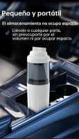 Mini aspiradora, plumero de aire y bomba de mano 3 en 1, pequeña aspiradora de mano inalámbrica, carga USB, fácil de limpiar escritorio, teclado, cajón, interior del automóvil y otros espacios - details 12