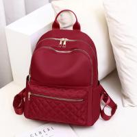 Mochila Oxford impermeable a la moda 2025, mochilas escolares negras para mujeres adolescentes, mochila de viaje de gran capacidad a la moda - details 3