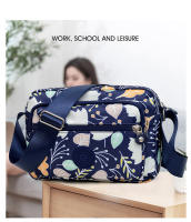 Bolso de mensajero de gran capacidad, bolso de hombro, tela Oxford, material de flores, mochila individual, Nuevo - details 2