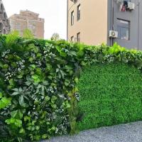 Panel de pared de plantas artificiales DIY, girasol, vida eterna, alfombra de eucalipto Artificial, sin riego, protección UV - details 21