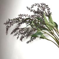 Planta Artificial de tacto Real, rama de fruta, arte Floral realista, plantas verdes simuladas, plantas falsas hechas a mano, decoración para el hogar y la Oficina - details 24