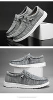 Mocasines de los hombres casuales de un solo paso zapatos de los hombres de lona marea zapatos explosión perezoso zapatos de negocios casual - details 15