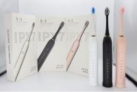 Cepillo de dientes eléctrico sónico recargable por USB, resistente al agua, blanqueamiento inteligente, limpieza automática ultrasónica de dientes - details 1
