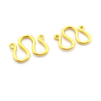 Cierre de latón color oro de 18K en forma de S y M para pulseras y collares, suministros para la fabricación de joyería, accesorios para bricolaje. - details 66
