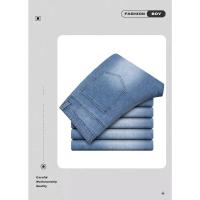 Pantalones Vaqueros de Algodón de Cintura Alta para Hombres Ajuste Perfecto, Cómodo, Transpirable, Estilo Casual - details 5