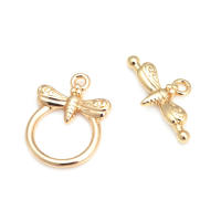 Pulsera de Tirantes Geométricos de Latón Dorado 18K Clasps para Hacer Joyería DIY - details 88