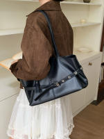 Bandolera de pecho y hombro para mujer Bolsa de Hombro para Mujer de Diseño Coreano Bolsa de Gran Capacidad para Otoño e Invierno El regalo de Navidad - details 6