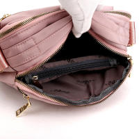 Bolso bandolera impermeable para mujer, multifuncional, estilo casual, material de nailon con forro de poliéster - details 11