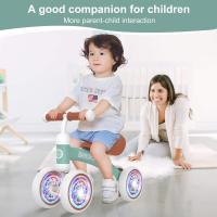 Bicicleta sin pedales para niños a partir de 1 año de equilibrio, juguetes para bebés de 1 año, bicicleta para bebés con 4 ruedas para bebés de 10 a 24 meses, primera bicicleta para niños y niñas como regalo - details 15