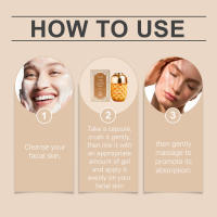 Cápsulas de colágeno hidratante, suavizante de líneas finas, crema facial elástica, hidratante y reafirmante - details 4
