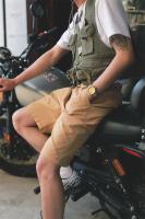 2025 100% algodón Vintage caqui verde Reino Unido ejército militar Gurkha pantalones cortos verano liso ropa de calle pantalones cortos Cargo Unisex senderismo - details 18