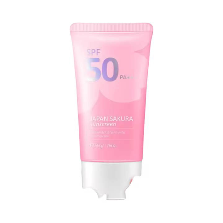 Spf50 Sakura loción de protección solar loción de aislamiento crema Sakura productos hidratantes para el cuidado de la piel Protector UV Protector UV cuidado de la piel - 1