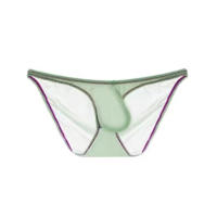 1 Uds. Ropa interior para hombre, calzoncillos de Bikini transparentes sexis para hombre - details 8