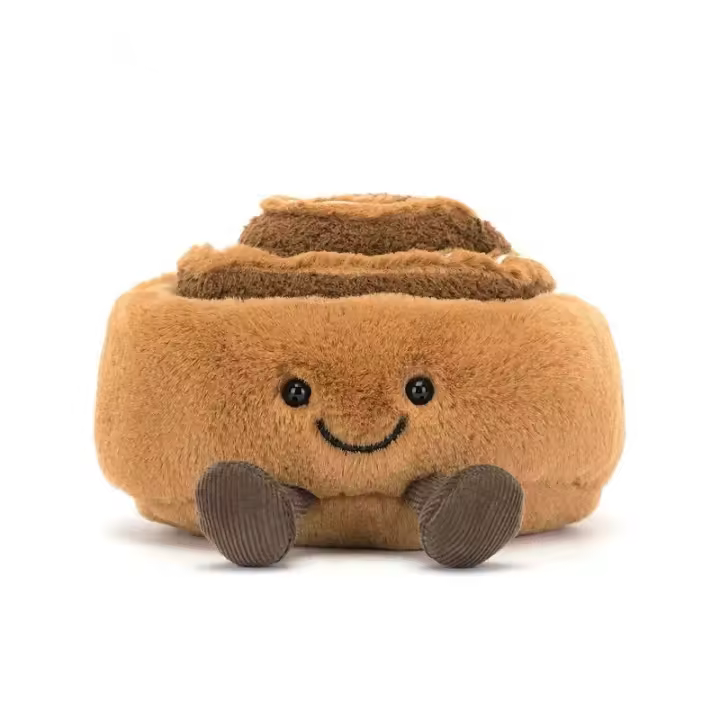 Juguete de Peluche de Pastelería Ultra Suave Jellycats EggTart Amigable para Masticar - 1