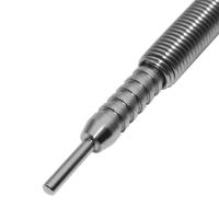 Juego de clavos sin martillo de doble cabeza, perforador de agujeros centrales, herramienta de resorte de pasador de puerta, broca de marcado con resorte de Metal, carpintería - details 2