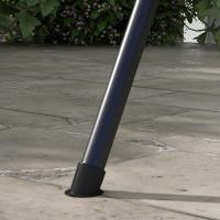 Columpio de Jardín de 3 Plazas Balance Exterior con Techo Ajustable y Marco de Acero Carga 240kg - details 8