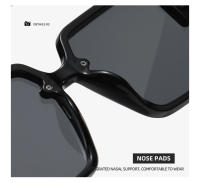 Toyear-gafas de sol cuadradas de diseñador de marca clásica para mujer, lentes de sol de tendencia, moda Vintage, lujo, diamante, Marco grande, UV400, 2023 - details 15