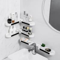 Organizador giratorio sin agujeros montado en la pared, cocina y baño para amamantar - details 0