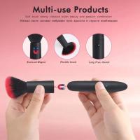 Brocha de Mezcla de Maquillaje Eléctrico 10 Frecuencias de Vibración Aplicador de Puff de Deportes y Afueros - details 2