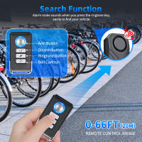 Elecpow-alarma de bicicleta recargable tipo C, sistema de alarma de bicicleta, resistente al agua IP65, 113dB, Control remoto, búsqueda, recordatorio de bocina inalámbrico - details 3
