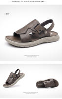 ⭐ 🔥 ⭐ Sandalias de hombre 2025 verano nuevo antideslizante casual fresco zapatillas exterior doble propósito transpirable moda tendencia zapatos de playa - details 7