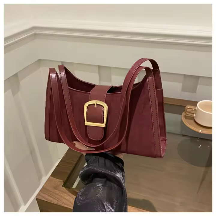 Bolso Crescente Francés Minimalista Diseño de Nicho de Personalidad Nuevo Otoño 2025 - 1