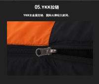 Saco de dormir de invierno para exteriores, grueso, resistente al frío, impermeable, para adultos de menos de 10 grados a 30 grados - details 12