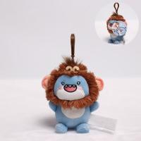Animal relleno tiburón gordo colgante llavero decoración muñeca suave tiburón llavero de felpa Kawaii adorno colgante colgante de tiburón de dibujos animados - details 4