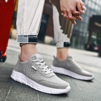 Zapatillas de Malla Transpirable Nuevas para Hombre Zapatos Ligeros Informales para Caminar - details 21