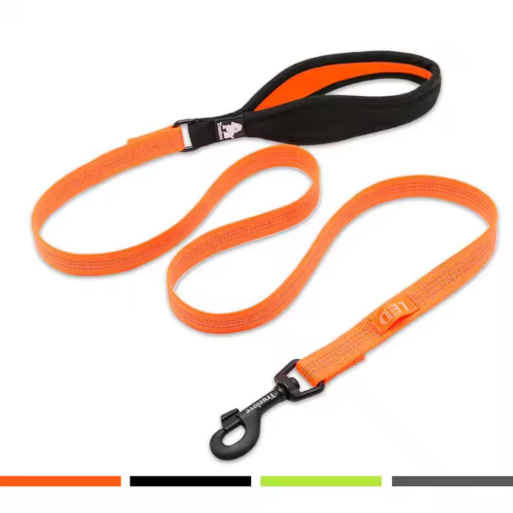 Truelove - correa de nailon reflectante para mascotas, arneses de cableado usados, collares para perros y gatos de tamaños, entrenamiento para todas las razas, correr, - 1