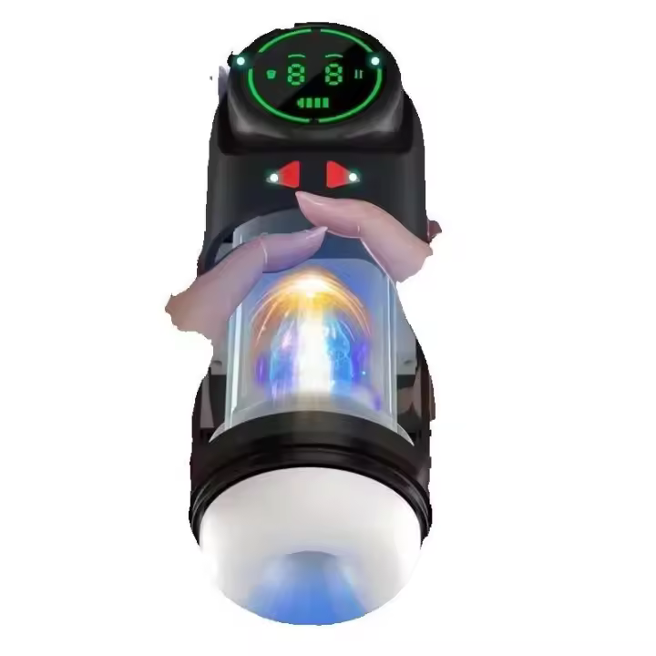 Leten Vibrador Telescópico Saco Vibrante Autoínvito para Hombres Juguete Sexual para Adultos - 1