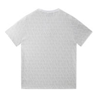 Camiseta de manga corta imprescindible con estampado a gran escala de tendencia 2025, camiseta de hombre de estilo clásico fresco y moderno de nuevo estilo de verano, camisa informal con múltiples estampados para parejas - details 1