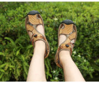 Sandalias de verano para hombre, sandalias de playa transpirables para hombre, agua al aire libre, senderismo, Camping, pesca, escalada, zapatos acuáticos - details 11