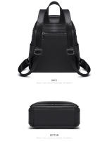 FOXER-Mochila De cuero dividido para mujer, bolso escolar de gran capacidad, bolso de viaje para oficina - details 13