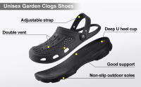 Zapatillas de Jardín Transpirables para Hombres Comwarm Calzado de Playa Antideslizante Cómodo para Interiores y Exteriores - details 1