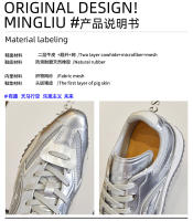 Nuevos zapatos deportivos versátiles puntiagudos zapatos de plataforma casual de las mujeres zapatos de las mujeres de moda marea - details 2