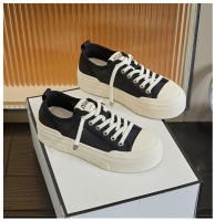 Malla transpirable pequeños zapatos blancos nuevos zapatos individuales casuales de las mujeres plataforma zapatos de tablero de color sólido zapatos de mujer versátiles - details 21