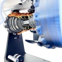 Modelo de Motor Turbofan TR900 Monte DIY Inicializable Regalo Creativo de Cumpleaños para Adolescentes y Adultos Coleccionables - details 5