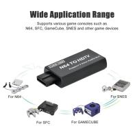 Adaptador convertidor compatible con N64 a HDMI, consola de juegos 1080P para Nintendo SNES/SFC/NGC, adaptador HDMI con salida de Audio de 3,5mm - details 1