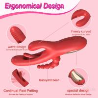 Vibrador 3 en 1 para mujer, estimulador de clítoris, Juguetes sexuales, vibradores de succión de conejo femenino, productos para adultos - details 2