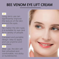 La crema hidratante para ojos con veneno de abeja es una crema para ojos suave, hidratante y suave para el cuidado de la piel. - details 9