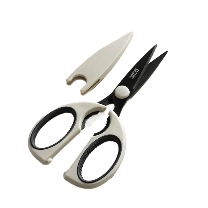 Tijeras de Acero Inoxidable Recubierto de Titanio Ambidextrusas, Construcción de Metal Estampado, Ideal para Costura, Arte, Preparación de Comida Regalo Perfecto para Mujeres - 1