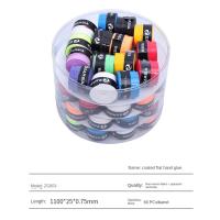 Absorción de impactos antideslizante para raqueta de tenis, banda para el sudor, cinta de agarre para Bádminton, antideslizante, Overgrip de tenis, banda para el sudor de Padel, colorida - details 0