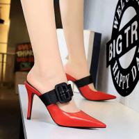 Zapatos informales de punto voladores redondos con cabeza plana para mujer, función de masaje para caminar al aire libre, ventas de cabinas de primavera - details 10
