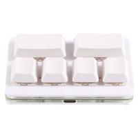 Teclado de atajo personalizado, dispositivo de 6 teclas, grabación de juegos, mezclador silencioso, intercambio en caliente, pasta de copia mecánica - details 2