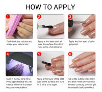 Arte Clavo-esmalte de uñas en Gel UV, barniz de alta calidad, Color caramelo, laca brillante, 8ml, gran oferta - details 9